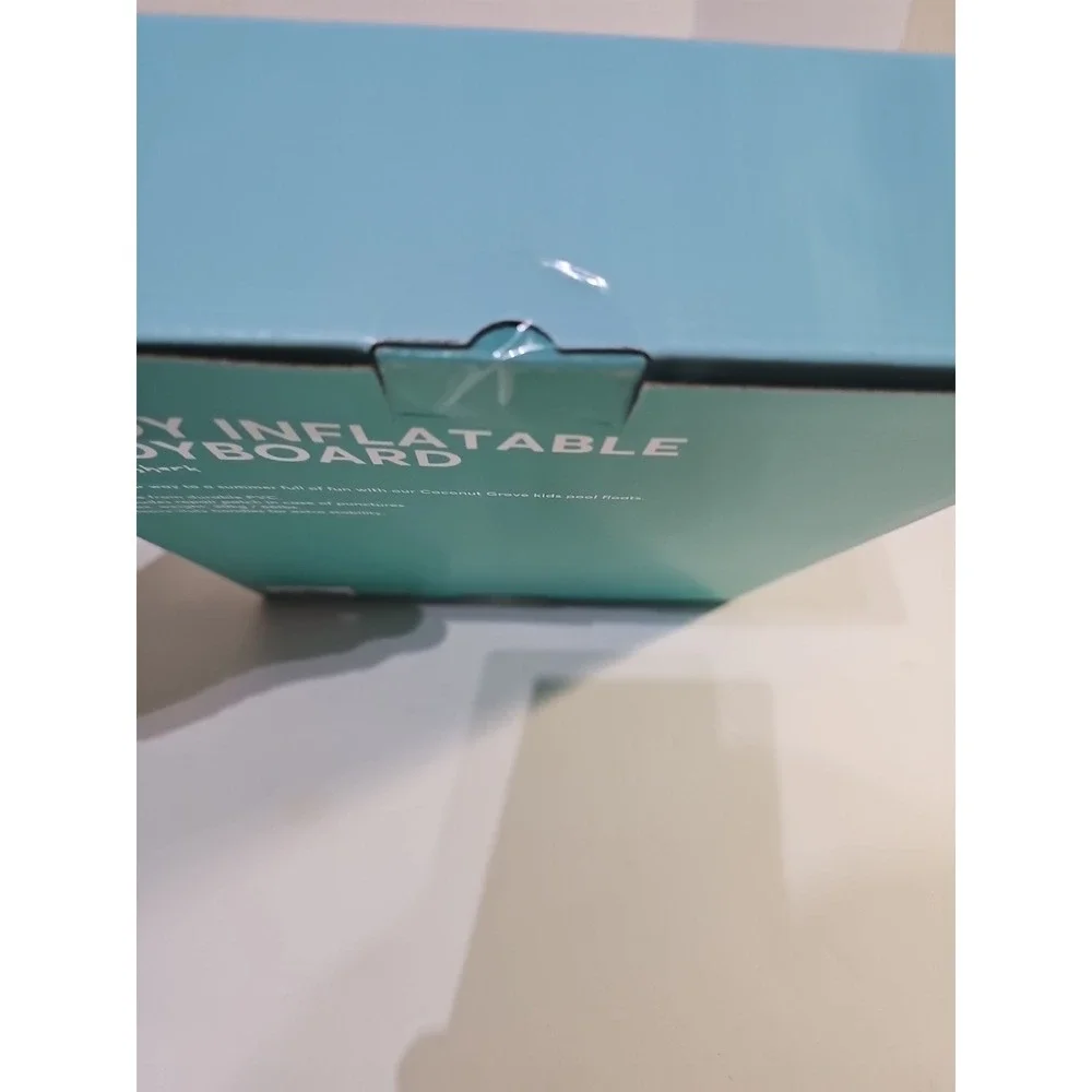 Coconut Grove Finn The Shark Kiddy Inflatable Bodyboard With Handles UpTo 66Lbs - Picture 5 of 5